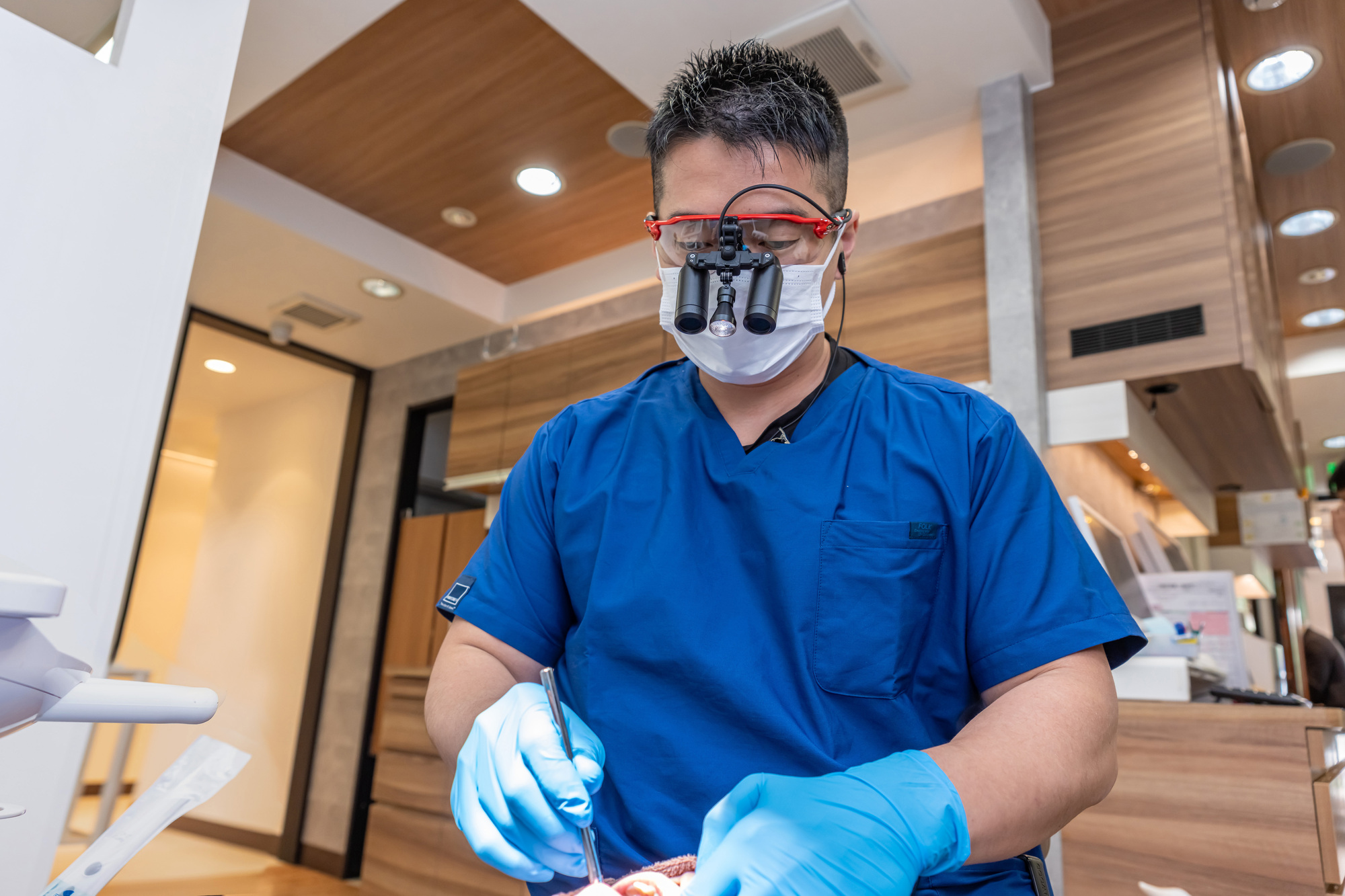 歯科医師、歯科衛生士全員が拡大 歯科医師、歯科衛生士全員が拡大